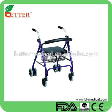 FDA und CE feste 6 &quot;Rolling Walker mit Sitz